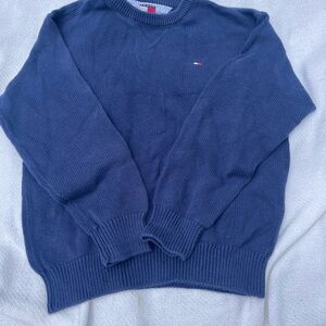 Tommy Hilfiger Men's Navy Crewneck Sweater